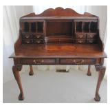 Modern Brown Cherry Writing Desk