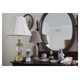 Lamps, Gloves & Misc. Glassware