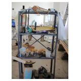 Shelving Unit & Contents