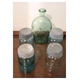 Vintage Wheaton Glass & Ball Mason Jars
