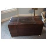 Cedar Chest with Casters