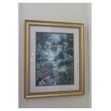 Gold Framed Interior Print