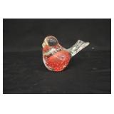 Art Glass Dove Figurine