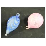 Hand Blown Glass Ornaments