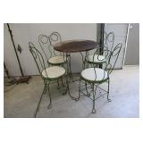 Ice Cream Parlor Table Set