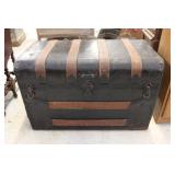 Antique Flat-top Trunk