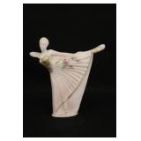 7 1/4" Fenton Glass Signed Ballerina