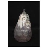 Vintage Hand Blown Art Glass Pear