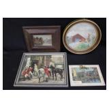 Advertising Thermometers & Vintage Framed Prints