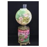 Electric Gone With the Wind Style Lamp