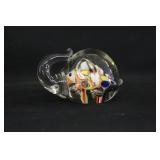 Elephant Glass Paperweight