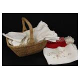 Linens & Basket