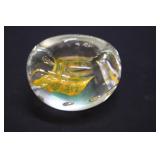 3" Art Glass Paperweight