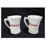 Hires Root Beer Advertising Mugs