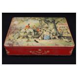 Horse & Hound Hunting Scene Candy Tin