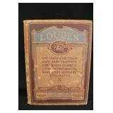 Louden Fairfield, IA Farm/Livestock Book