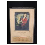 1944 Maple Lawn Dairy Advertising Calendar