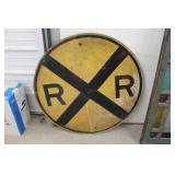36" Railroad Crossing Sign