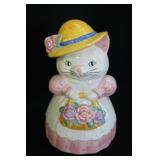 Ceramic Kitty Cookie Jar