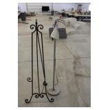 Floor Lamp & Easel