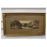 Framed Watercolor