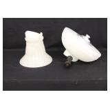 Milk Glass Soda Fountain Dispenser