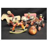 Vintage Wooden Pull Toys