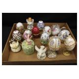 Egg & Figural Trinket Boxes