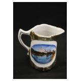 3" Steamboat Keokuk, Iowa Souvenir Creamer