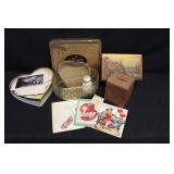 Candy Boxes, Old Greeting Cards, & More