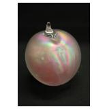 Iridescent Art Glass Apple