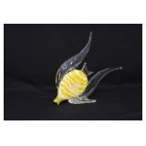 Murano Style Art Glass Angel Fish