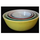 Colored Pyrex Nesting Bowls