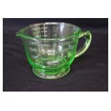 Green Depression Mixing & Measuring Cup