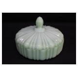 Jadeite Milk Glass Candy Dish