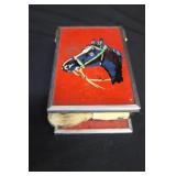 Vintage Equestrian Shaving Kit & Mirror