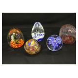 Assorted Glass Paperweights