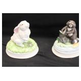 Gorham Porcelain Musical Figurines