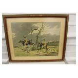 H.Alken "In Full Cry" Hunting Scene Framed Print