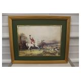 "Begin the Hunt" Framed Lithograph Print