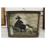 Spirited Horses Framed Print