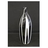 15" Murano Style Art Glass Vase