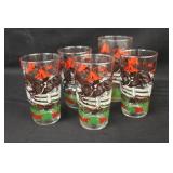 Hazel Atlas Tally-Ho Tumblers & Highball Glass
