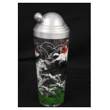 Hazel Atlas Tally-Ho Cocktail Shaker