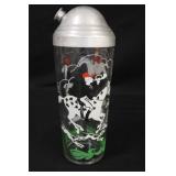 Hazel Atlas Tally-Ho Cocktail Shaker