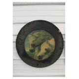 Ornate Framed "Into the Storm" Print