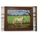 Oil on Canvas Framed Painting