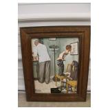 Norman Rockwell Framed  Print
