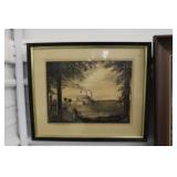 L.T. Conradt "City of Nauvoo" Ferry Lithograph