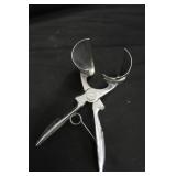 Vintage Chrome Sugar Cone Scoop